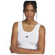 Adidas Γυναικεία αμάνικη μπλούζα Small Logo Single Jersey Cropped Tank Top
